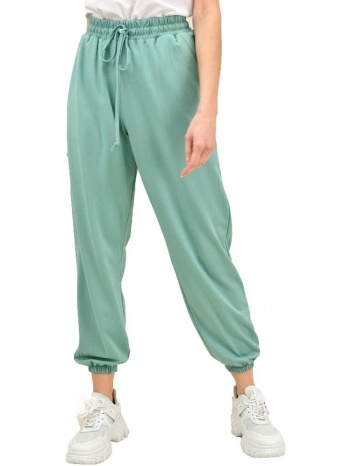 γυναικείο παντελόνι με λάστιχο φυστικί 14068