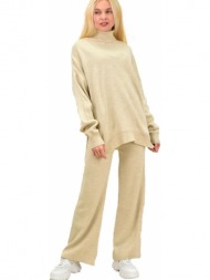 πλεκτό σετ μπλούζα με ...