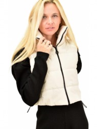 αμάνικο κοντό μπουφάν με ...