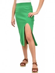 γυναικεία midi φούστα εφαρμοστή πράσινο 15894