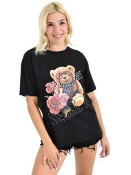 t-shirt με στάμπα  ...