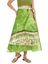 μακριά φούστα boho με ...