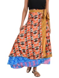 μακριά φούστα boho με ...