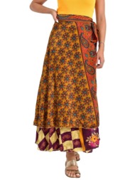 μακριά φούστα boho με ...