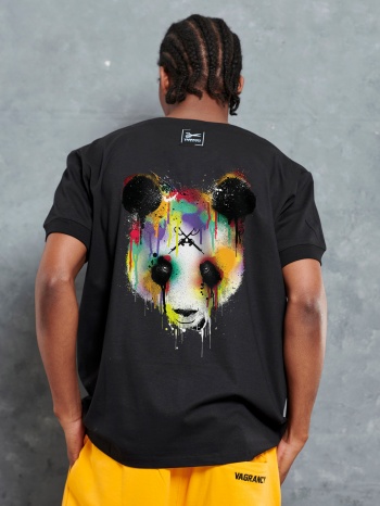colored panda t-shirt
