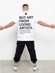 artist white t-shirt