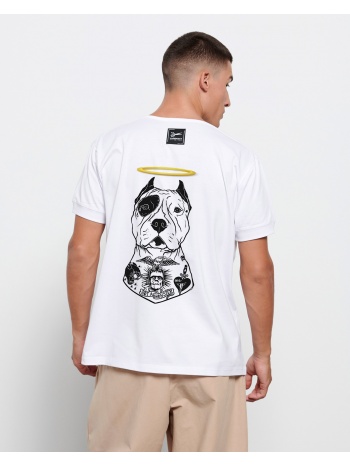 saint dog t-shirt