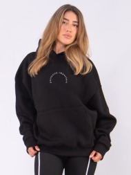 c1067 | perfectly imperfect - hoodie μαύρο c1067