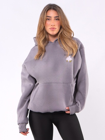 c1084 | a rainy monday - hoodie γκρι c1084