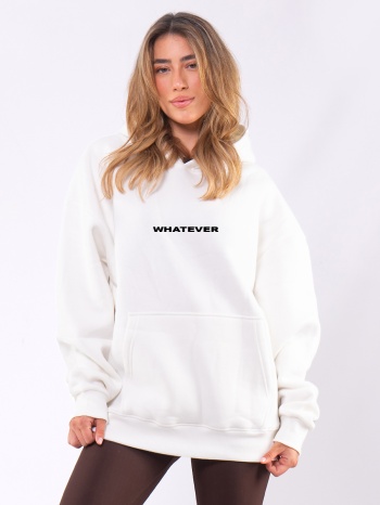 c1097 | blah blah - hoodie άσπρο c1097