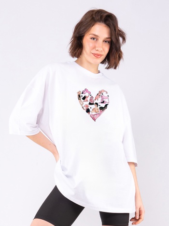 c1123 | all women - oversized άσπρο c1123