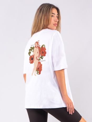 c1129 | divine feminine - oversized άσπρο c1129