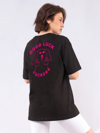 c1148 | good luck - oversized μαύρο c1148