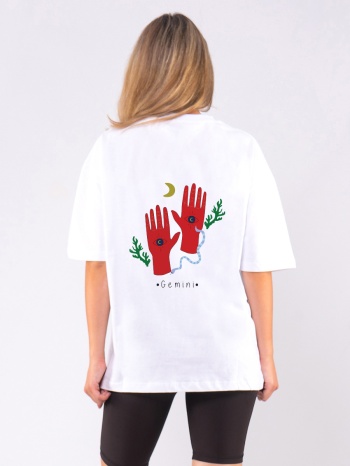 c1164 | gemini - oversized άσπρο c1164