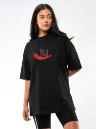 c1205 | spicy - oversized μαύρο c1205