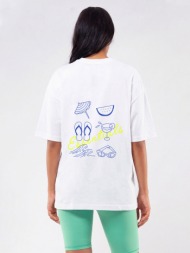 c1196 | summer essentials - oversized άσπρο c1196