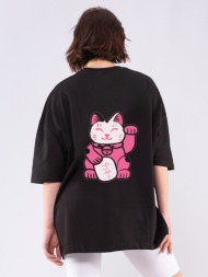 c1044 | maneki neko μαύρο c1044