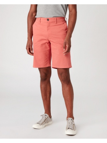 wrangler short pants red orange 98% cotton, 2% elastane