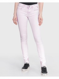 replay luz jeans pink 91% cotton, 9% elastane