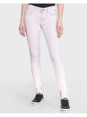 replay luz jeans pink 91% cotton, 9% elastane σε προσφορά