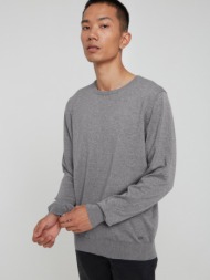 blend sweater grey 100% cotton