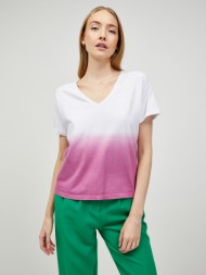 pieces abba t-shirt pink 95% cotton, 5% elastane