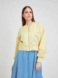 only new jackie jacket yellow 100% polyester