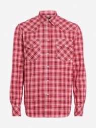 diesel east shirt red 100% cotton