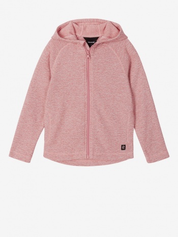 reima haave kids sweatshirt pink 50 % recycled polyester