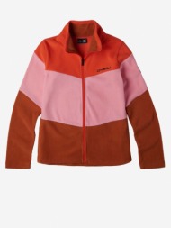o`neill coral fleece kids sweatshirt orange 100% polyester