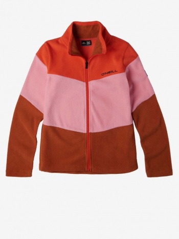 o`neill coral fleece kids sweatshirt orange 100% polyester σε προσφορά