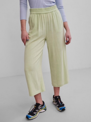 pieces vinsty trousers green 80% viscosis, 20% flax σε προσφορά