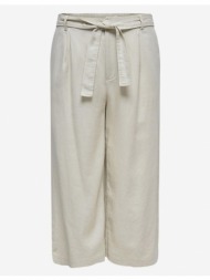 only carmakoma cara trousers beige 40% polyester, 30% viscose, 20% linen, 10% cotton