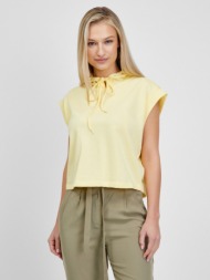 only miami sweatshirt yellow 65% polyester, 35% cotton