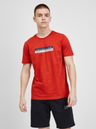 tommy hilfiger t-shirt red 50% organic cotton, 50% cotton