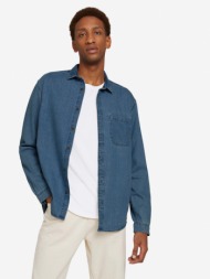 tom tailor shirt blue 100% cotton