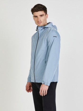 geox leitan jacket blue 100% polyester σε προσφορά
