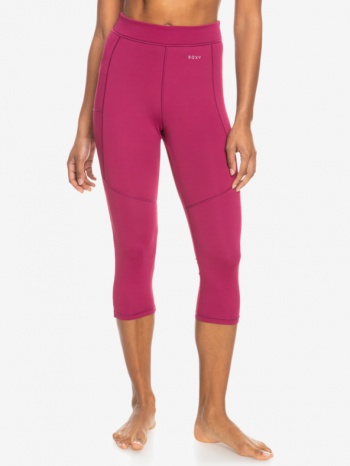 roxy leggings pink 88% recycled polyester, 12% elastane