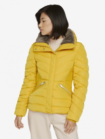 tom tailor winter jacket yellow 100% polyester
