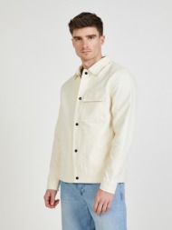 only & sons hydra jacket white 100% cotton