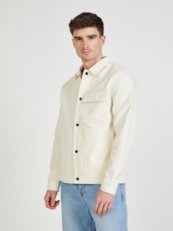 only & sons hydra jacket white 100% cotton σε προσφορά