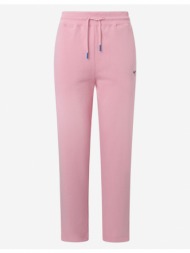 pepe jeans calista sweatpants pink 100% cotton