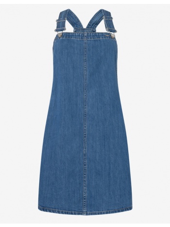 pepe jeans vesta dresses blue 100% cotton σε προσφορά