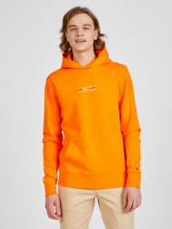 tommy hilfiger sweatshirt orange 50% organic cotton, 50% cotton