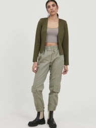 ichi trousers green 98% cotton, 2% elastane