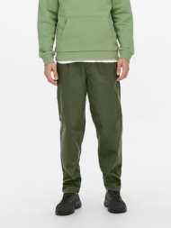 only & sons dew chino trousers green 65% polyester, 35% cotton