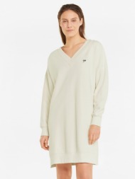 puma downtown dresses white 70 % cotton, 30 % recycled polyester