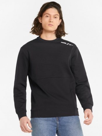 puma sweatshirt black 82% cotton, 18% polyester σε προσφορά