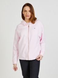 tommy hilfiger sweatshirt pink 100 % organic cotton