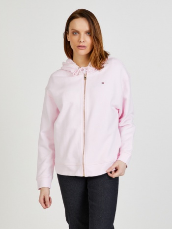 tommy hilfiger sweatshirt pink 100 % organic cotton σε προσφορά